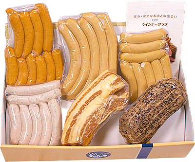 G03-無塩せきブロックハム・ソーセージこだわりセット